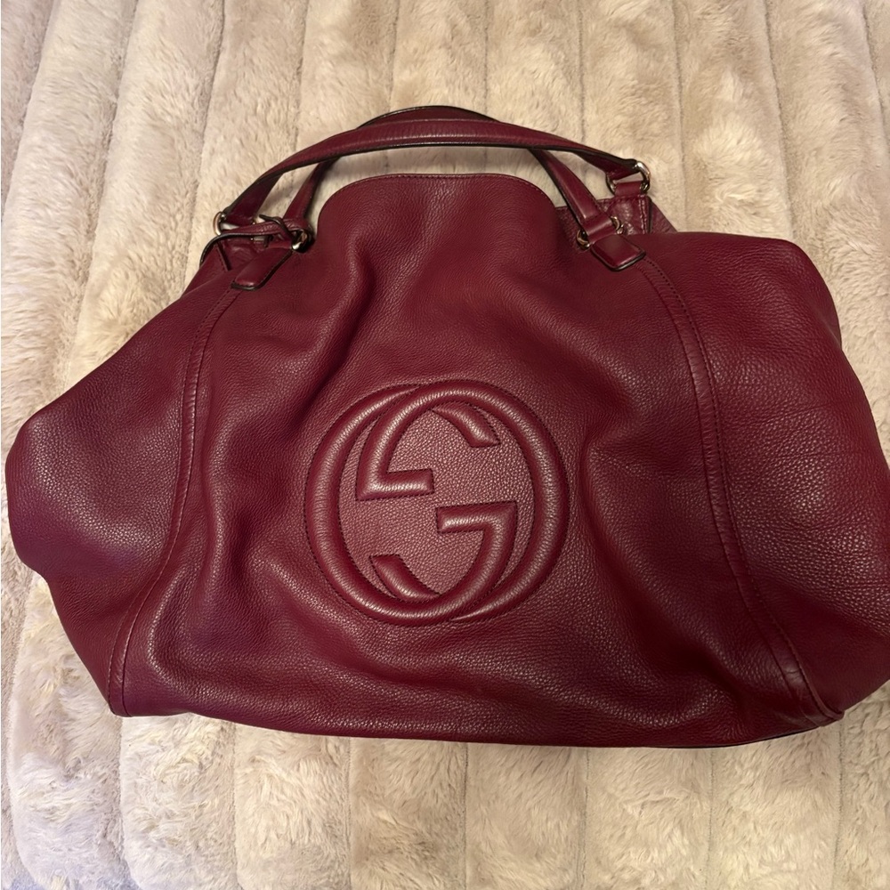 Authentic Gucci large hobo bag.